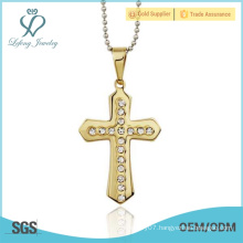 Cross gold celtic crosses,crystal celtic style cross pendant jewelry